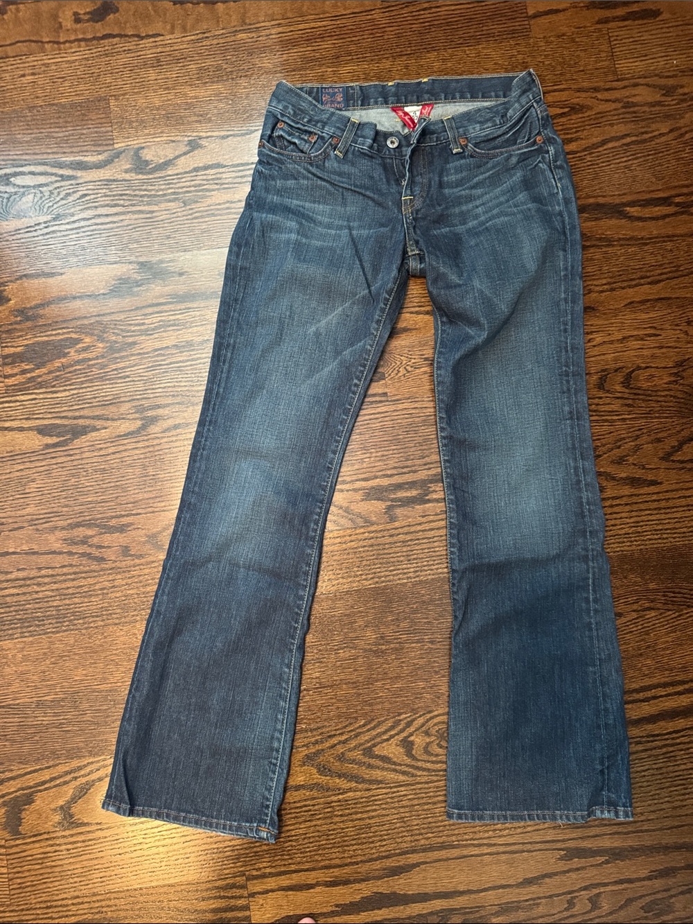 Lucky Brand Women's Blue Flare Jeans - Faded Indigo